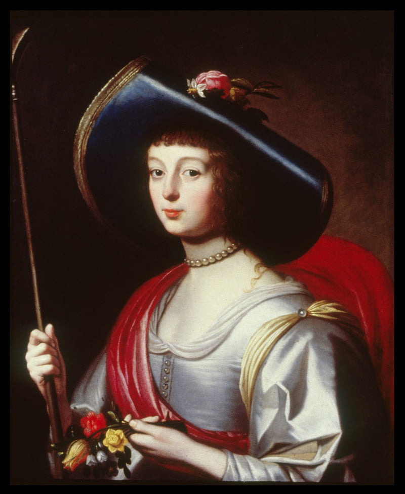 Porträt einer Hofdame als Schäferin - Gerrit van Honthorst