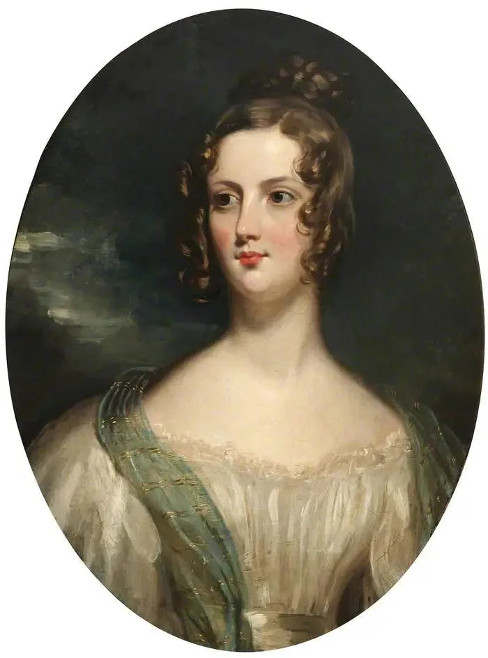Portrait einer Dame - Edwin Henry Landseer