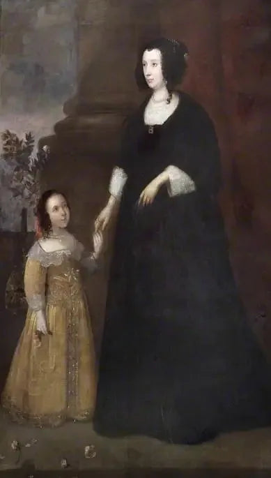 Portrait einer Dame und eines Kindes - Antoine van Dyck