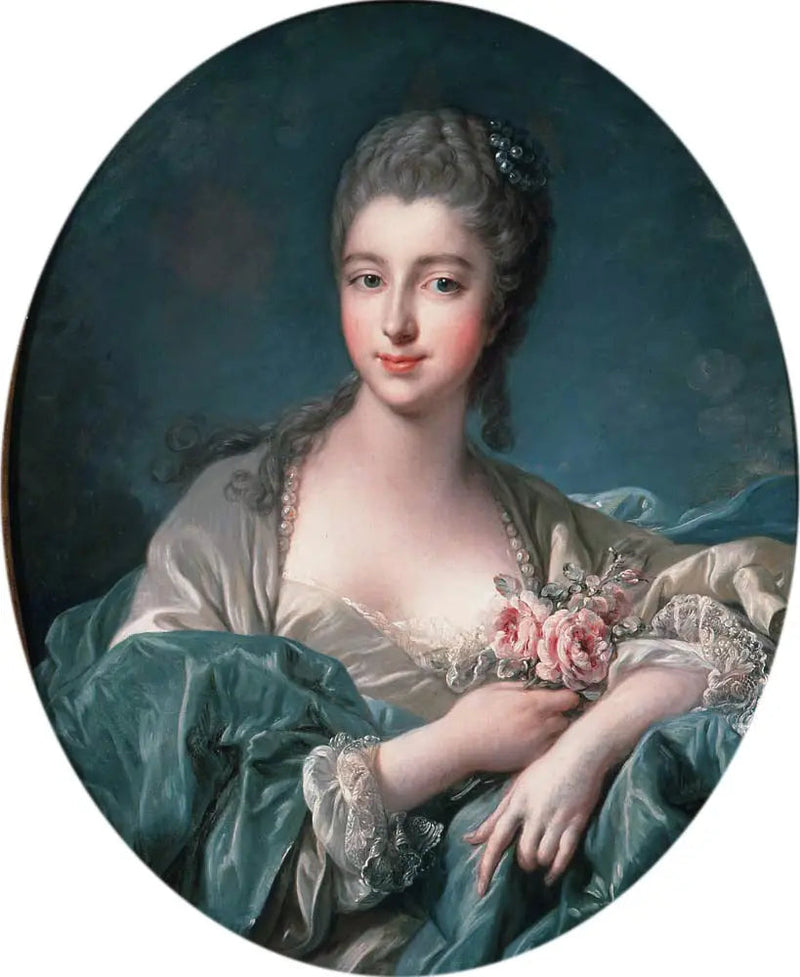 Portrait einer Dame - François Boucher