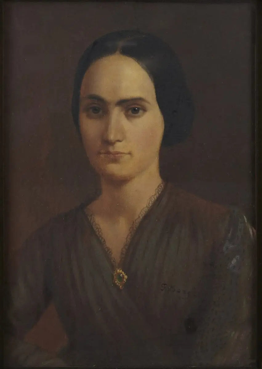 Portrait d'une dame - Gustave Doré image 1 copie de tableau peinte à la main