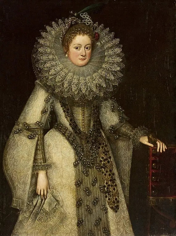Portrait einer Dame im spanischen Stil gekleidet. - Frans Pourbus der Jüngere