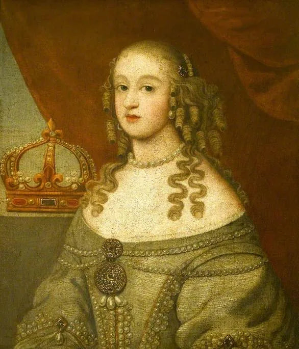 Porträt einer Dame (es handelt sich um Prinzessin Mary, 1631-1660, Prinzessin von Oranien, Tochter von Karl I.) - Gerrit van Honthorst