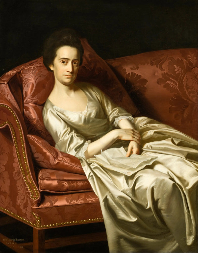 Portrait einer Dame - John Singleton Copley