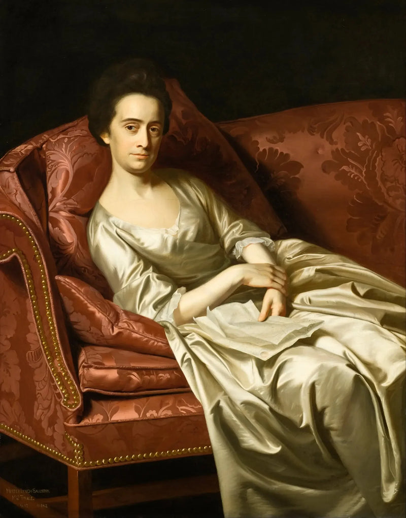 Portrait einer Dame - John Singleton Copley