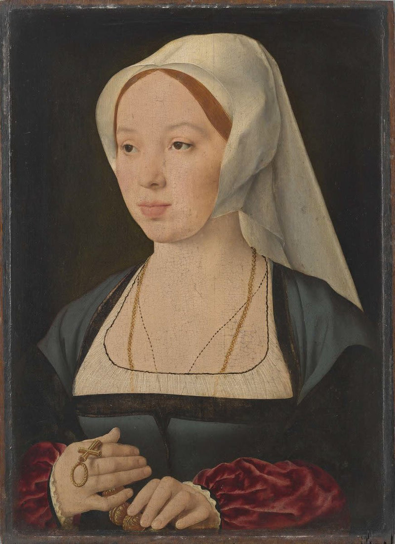 Porträt einer Dame - Joos van Cleve
