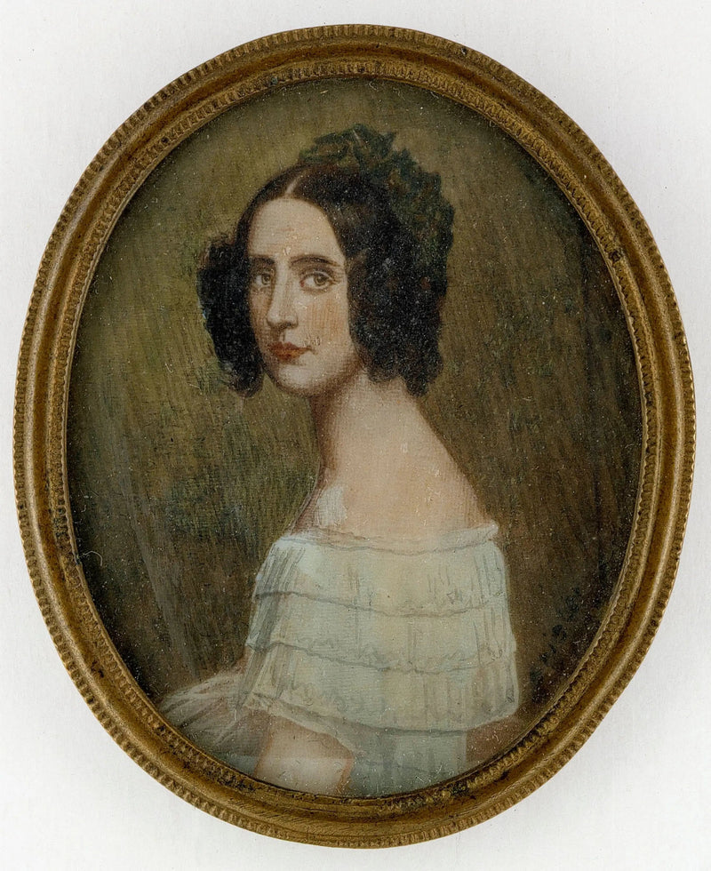 Portrait einer Dame - Joseph Karl Stieler
