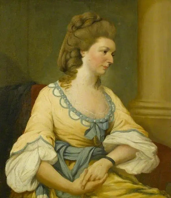 Portrait d'une dame - Joshua Reynolds image 1 reproduction artisanale de tableau