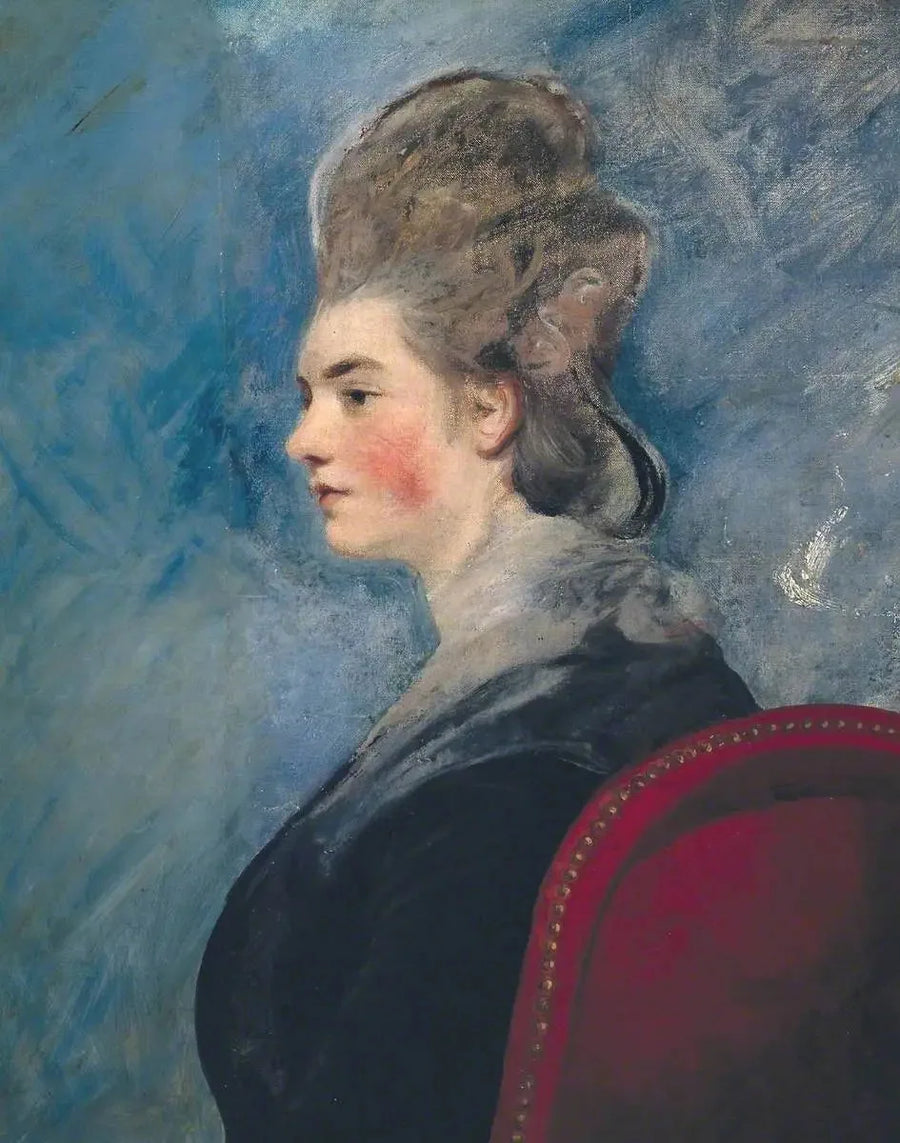 Portrait einer Dame - Joshua Reynolds