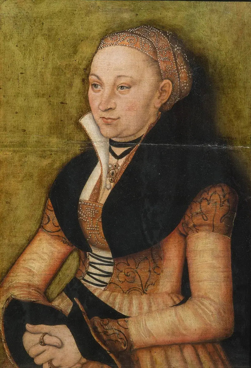 Porträt einer Dame - Lucas Cranach der Ältere