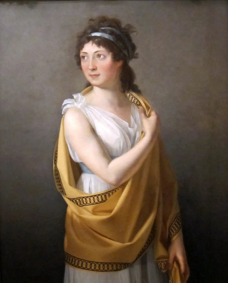 Portrait einer Dame - Marie-Guillemine Benoist