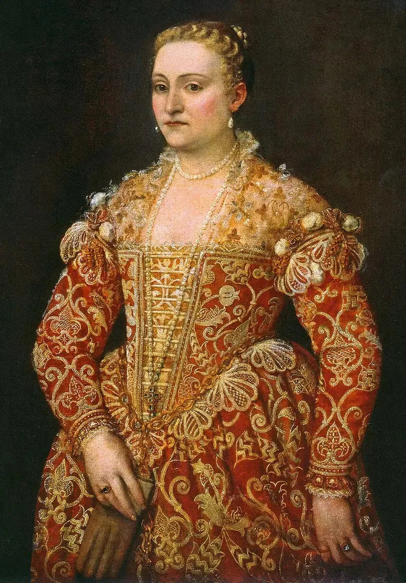 Portrait einer Dame - Paul Véronèse