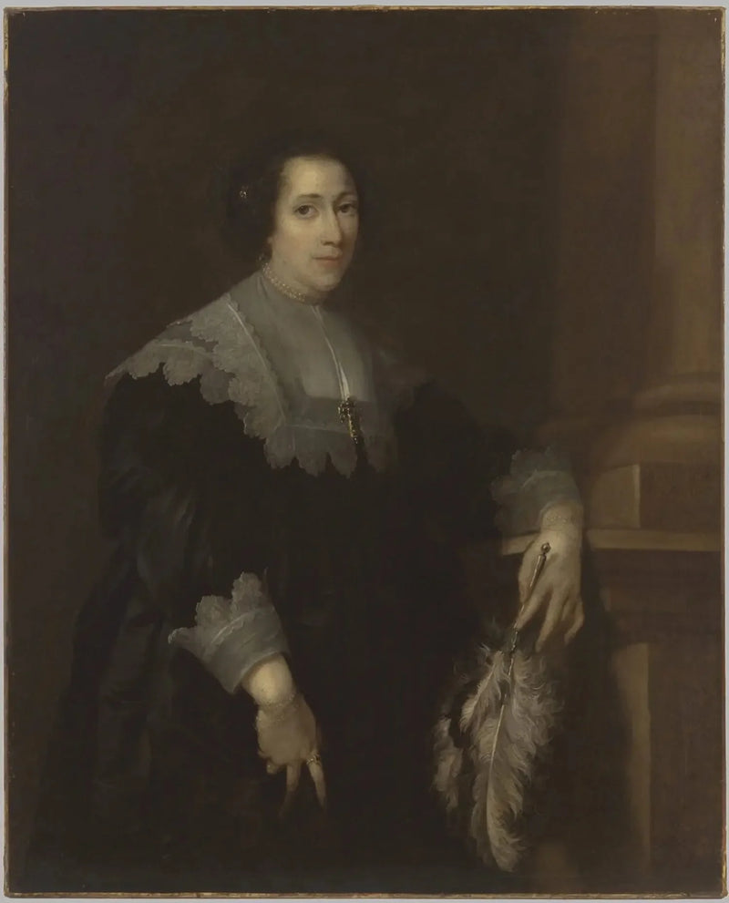 Portrait einer Dame (vielleicht Lady Philadelphia Wharton) - Antoine van Dyck