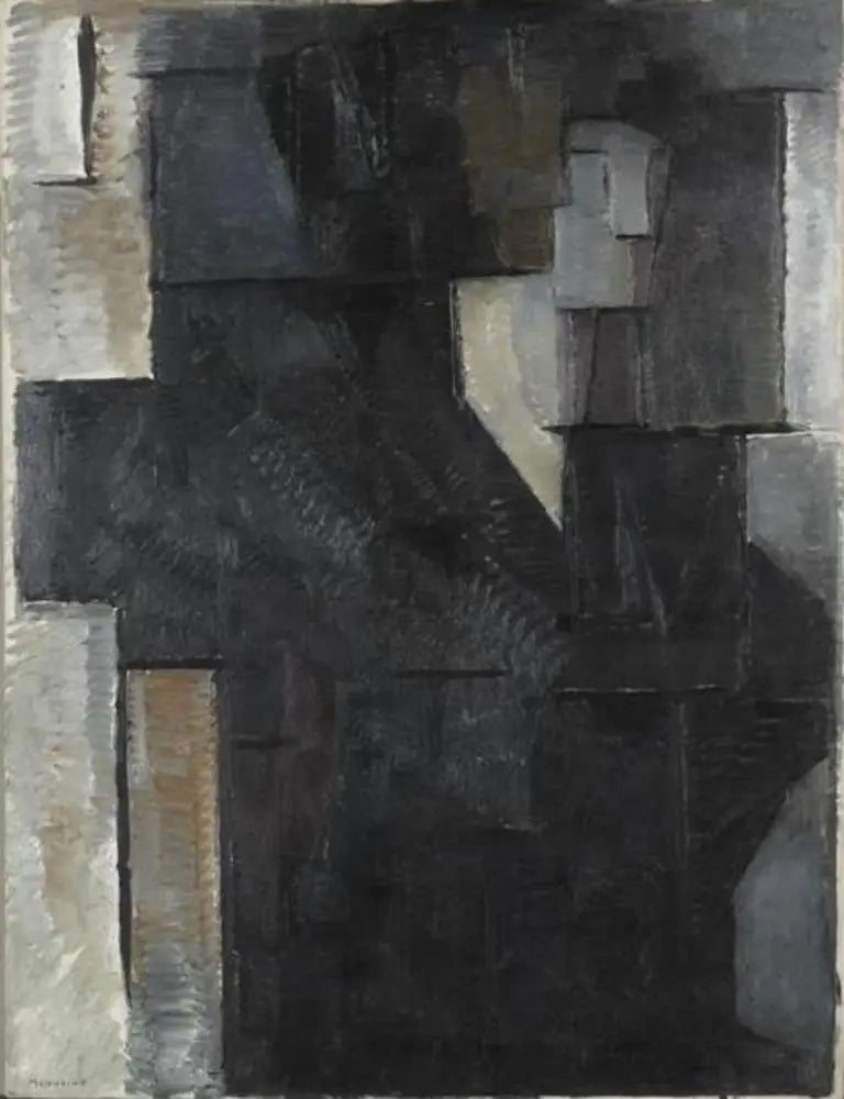 Porträt einer Dame - Piet Mondrian
