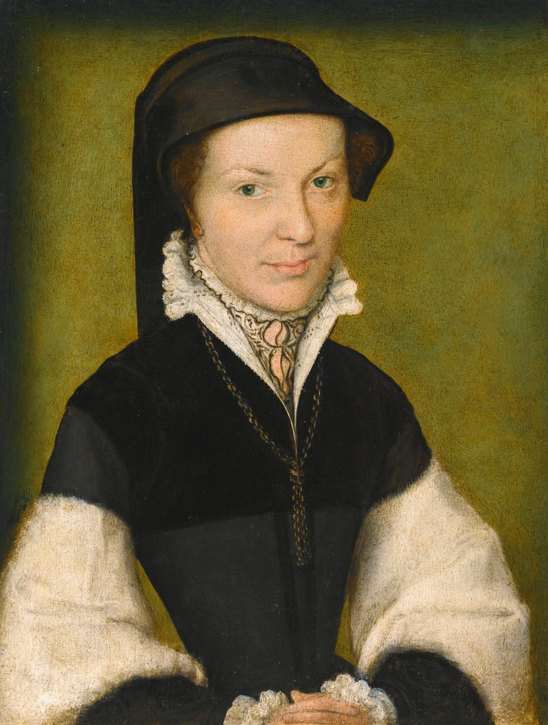 Portrait d'une dame, que l'on dit être Marie de Batarny - Corneille de Lyon
