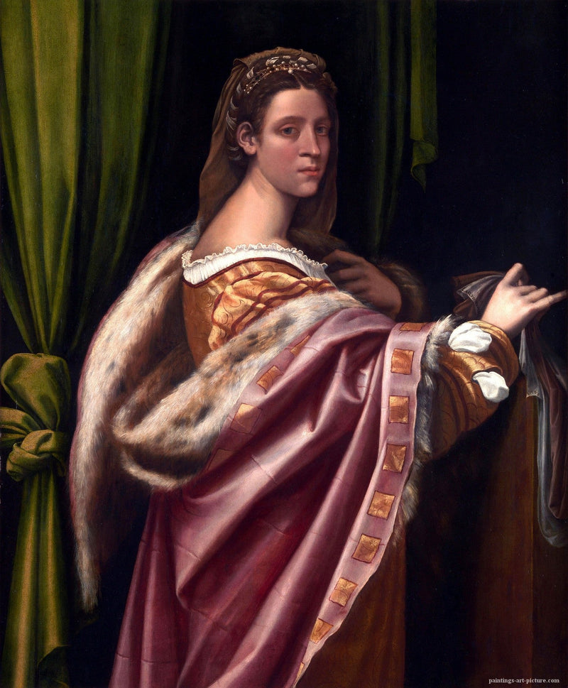 Porträt einer Dame - Sebastiano del Piombo