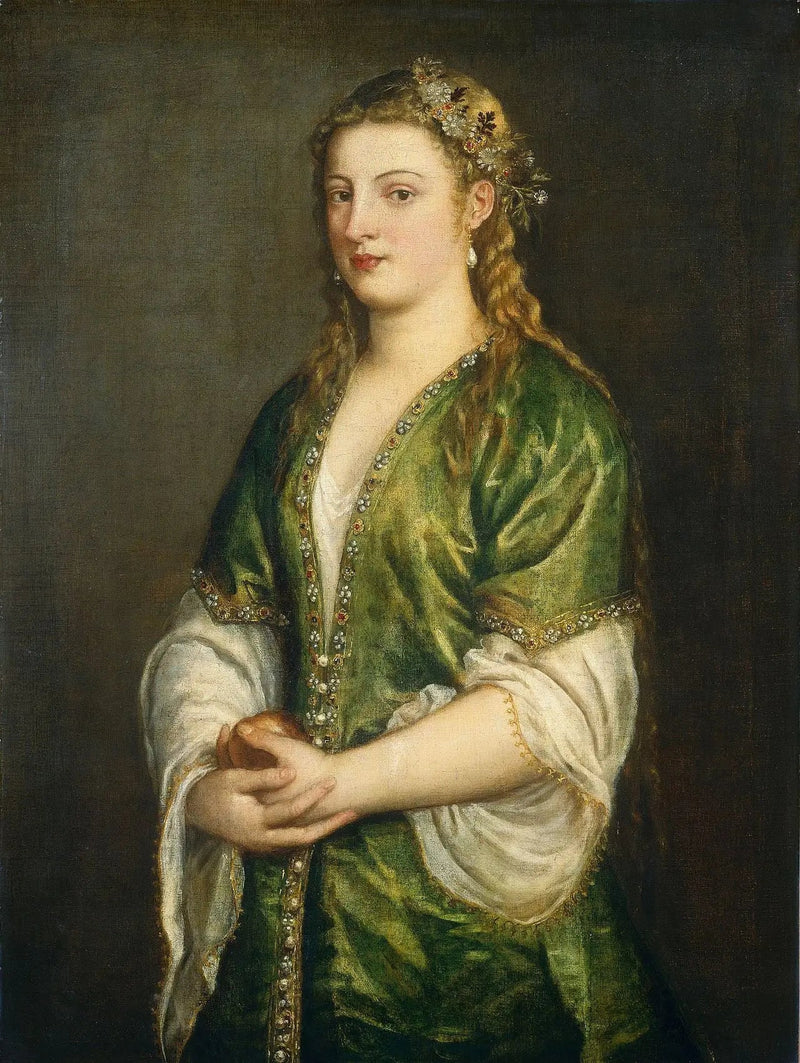 Portrait einer Dame - Titian