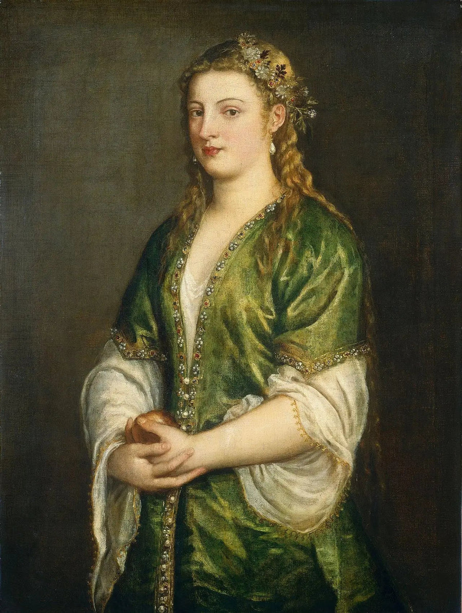 Portrait einer Dame - Titian