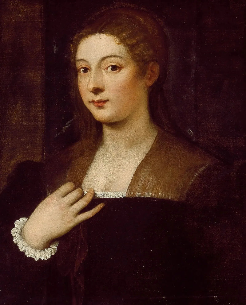 Portrait einer Dame - Titian