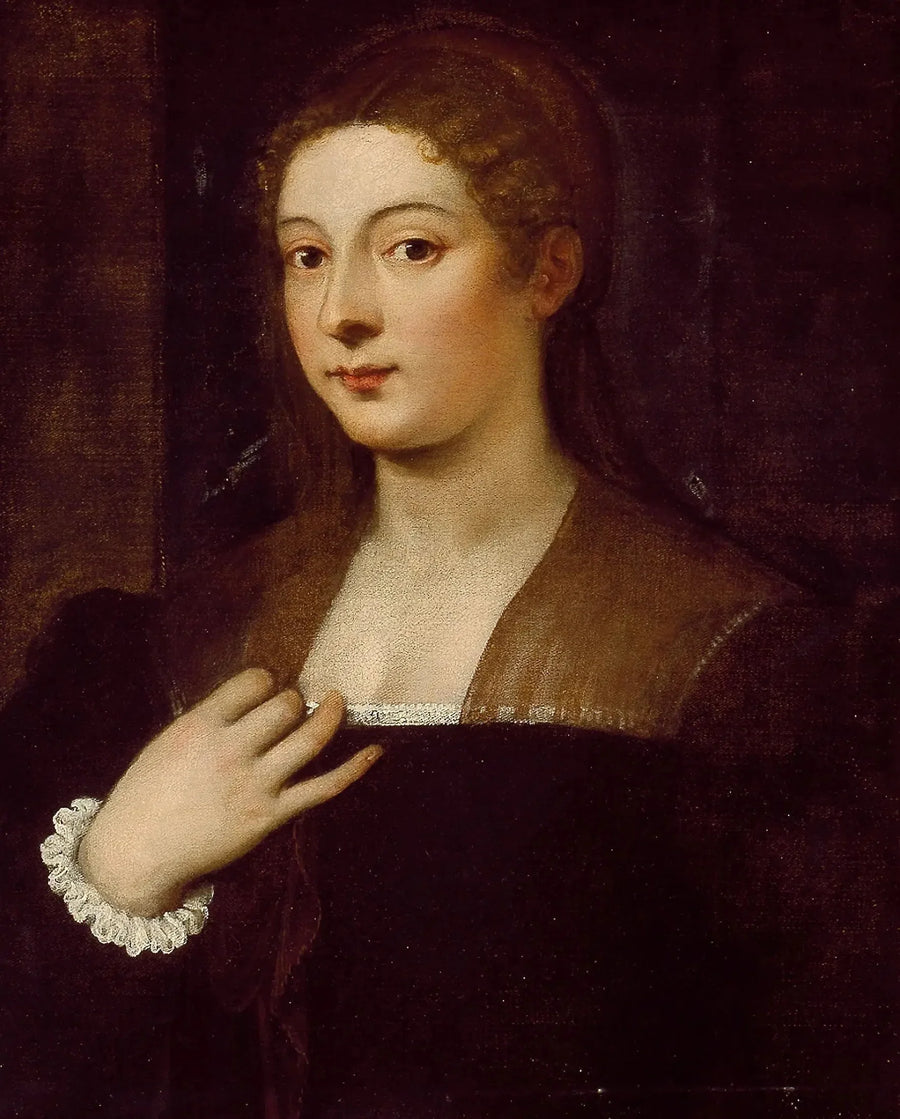 Portrait einer Dame - Titian