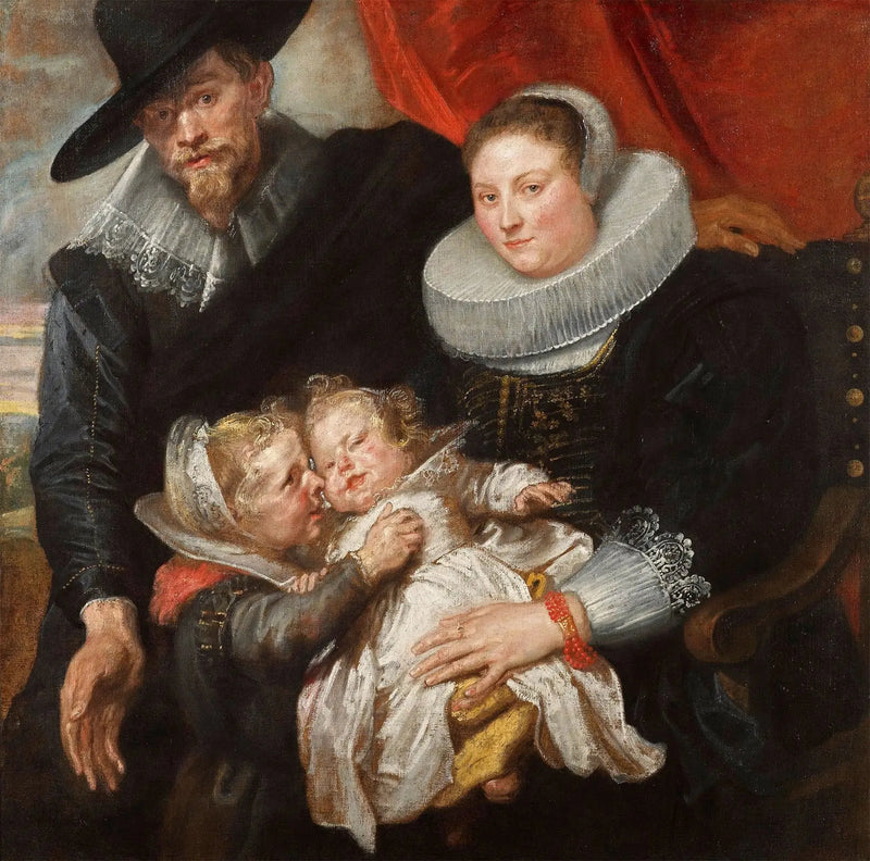 Portrait einer Familie - Antoine van Dyck