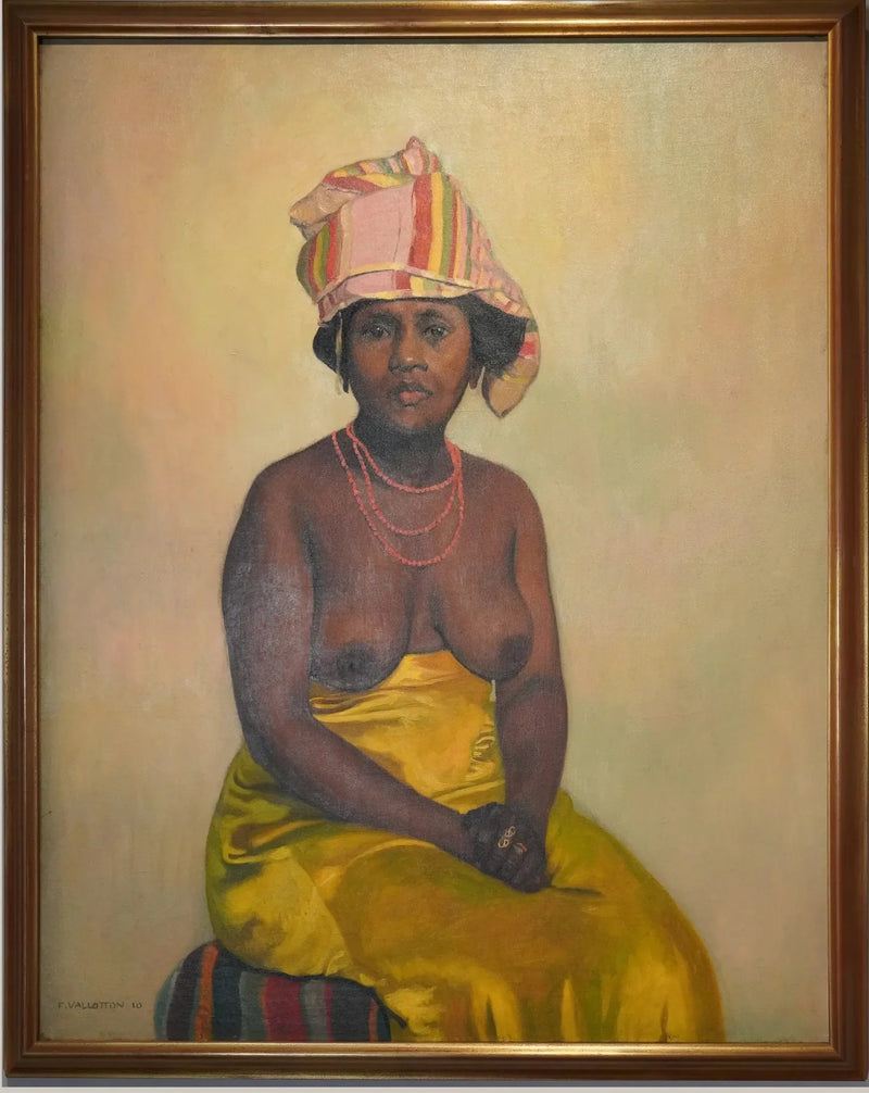 Portrait einer afrikanischen Frau - Félix Vallotton