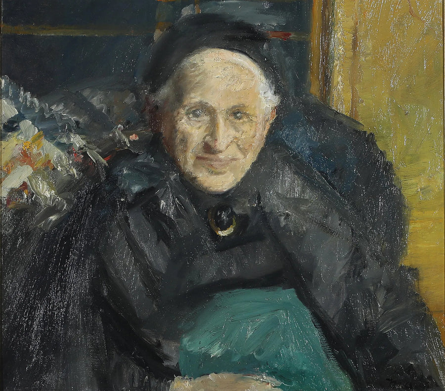 Porträt einer älteren Frau. – Michael Peter Ancher
