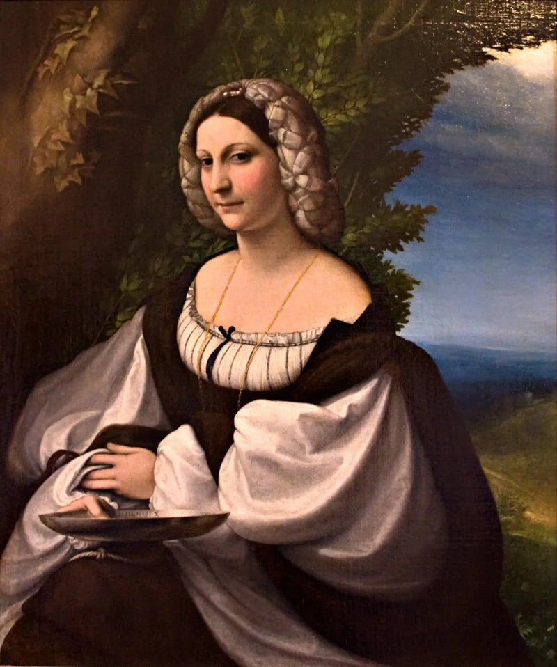 Porträt einer Frau - Antonio da Correggio