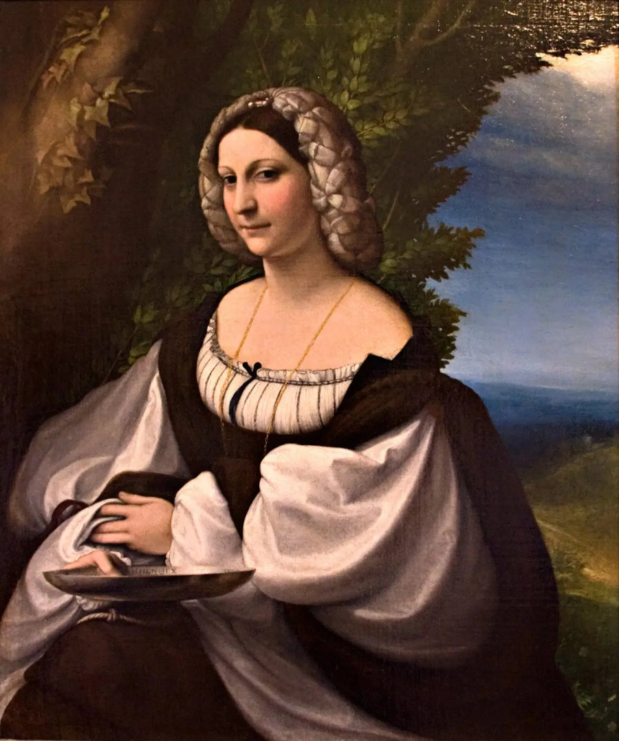 Porträt einer Frau - Antonio da Correggio