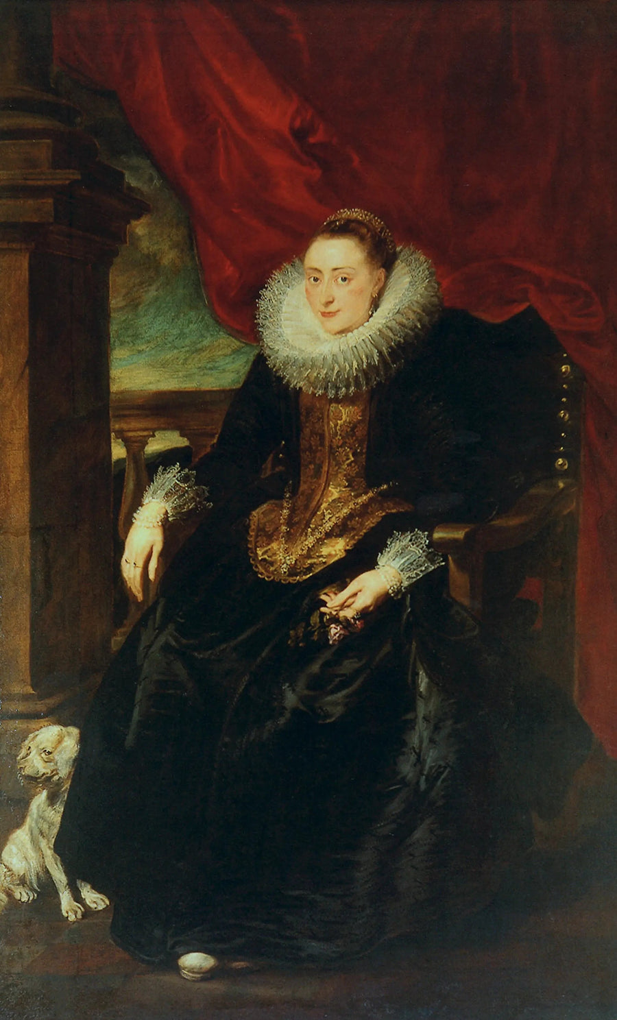 Portrait einer Frau der Familie Vinck/Vincque - Antoine van Dyck