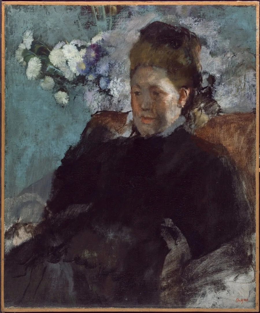 Porträt einer Frau - Edgar Degas