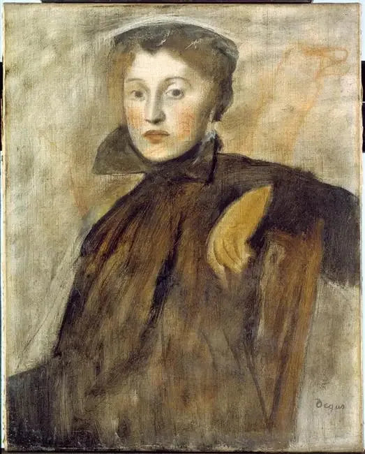 Porträt einer Frau - Edgar Degas