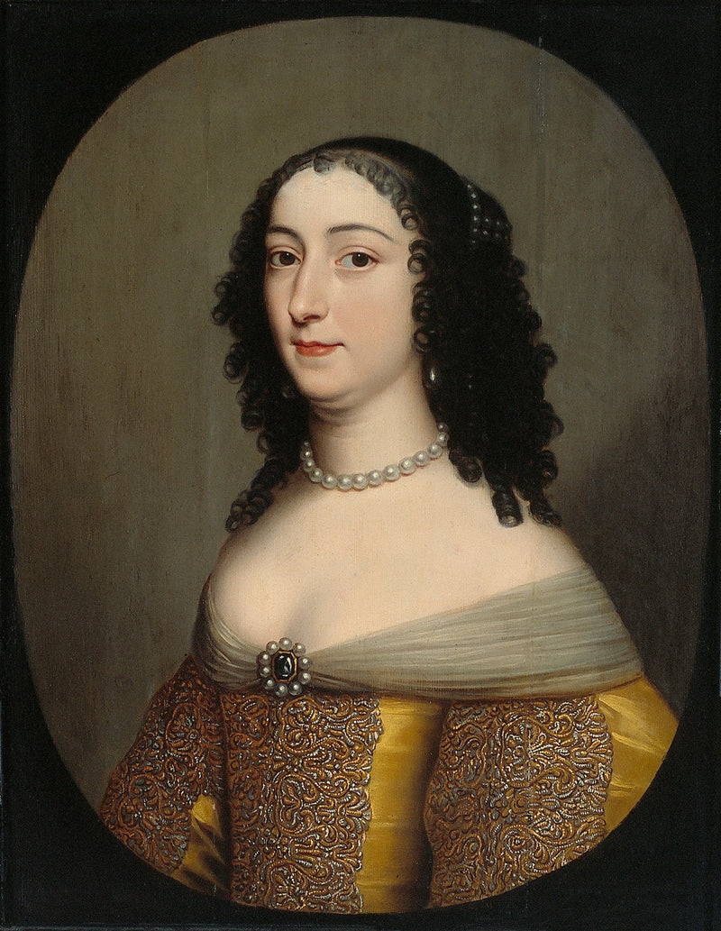 Porträt einer Frau - Gerrit van Honthorst