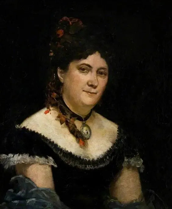 Porträt einer Frau - Gustave Courbet