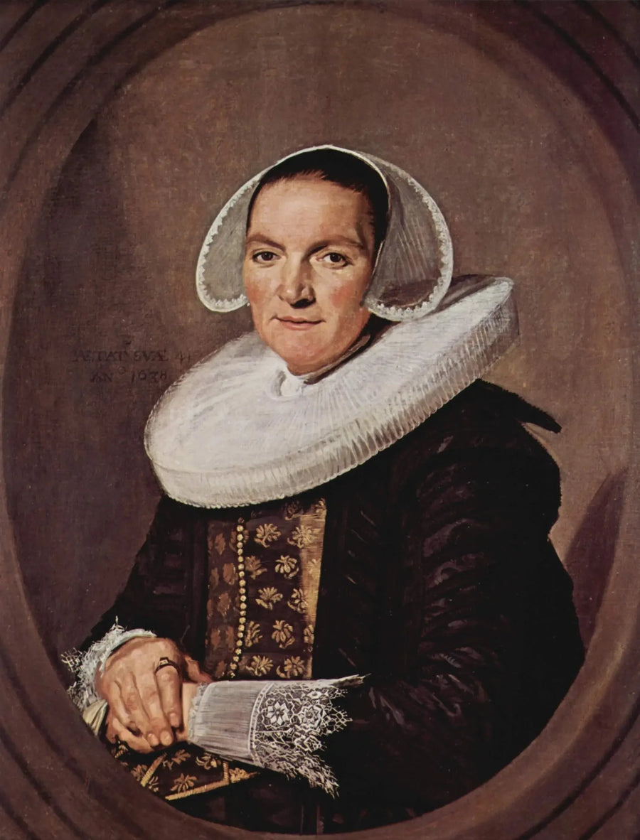 Portrait einer unbekannten Frau - Frans Hals