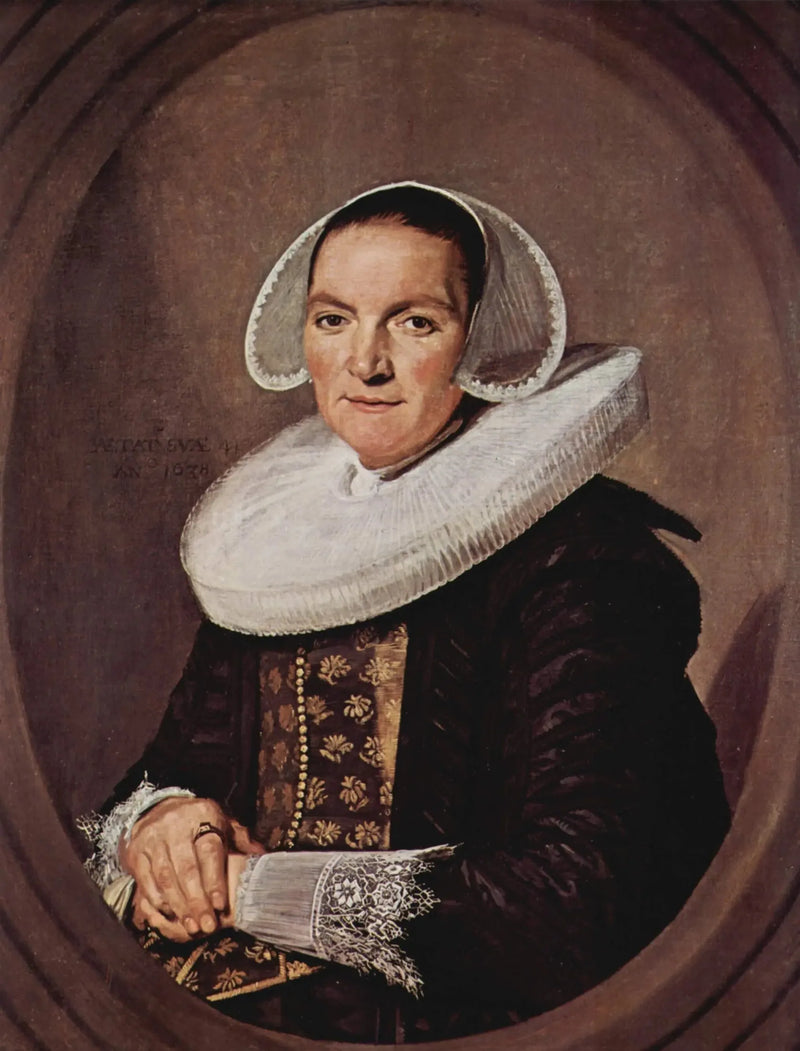 Porträt einer unbekannten Frau - Frans Hals