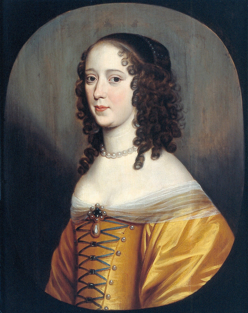 Porträt einer unbekannten Frau - Gerrit van Honthorst