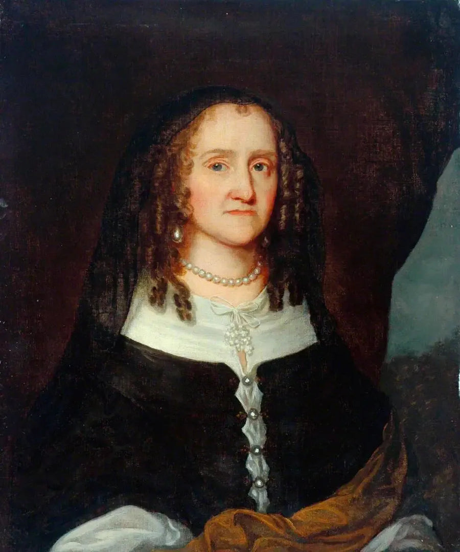 Porträt einer unbekannten Frau (Porträt einer Witwe) - Antoine van Dyck