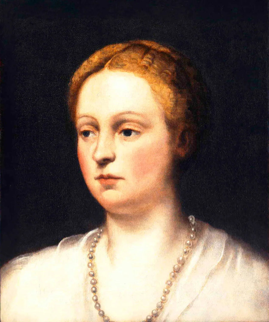 Porträt einer Frau - Jacopo Tintoretto
