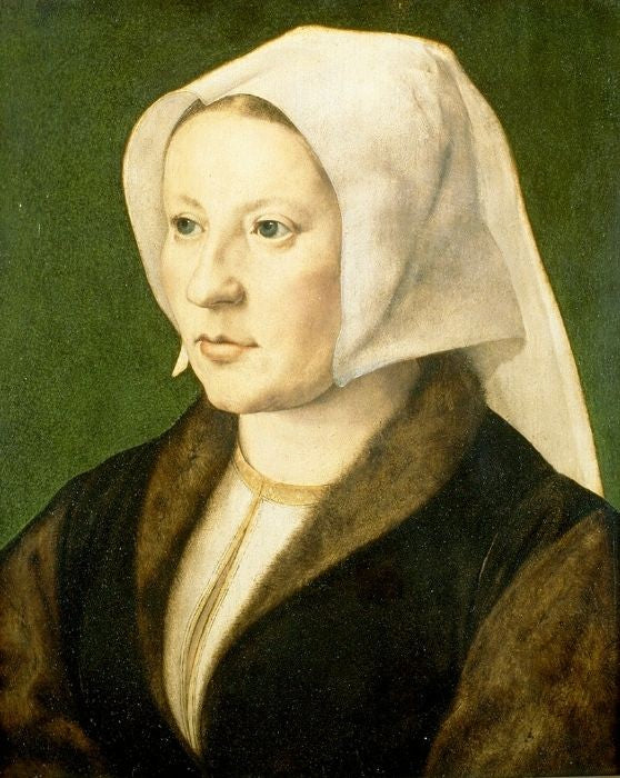 Porträt einer Frau - Jan Gossaert