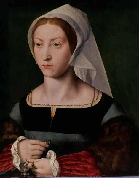 Porträt einer Frau - Joos van Cleve