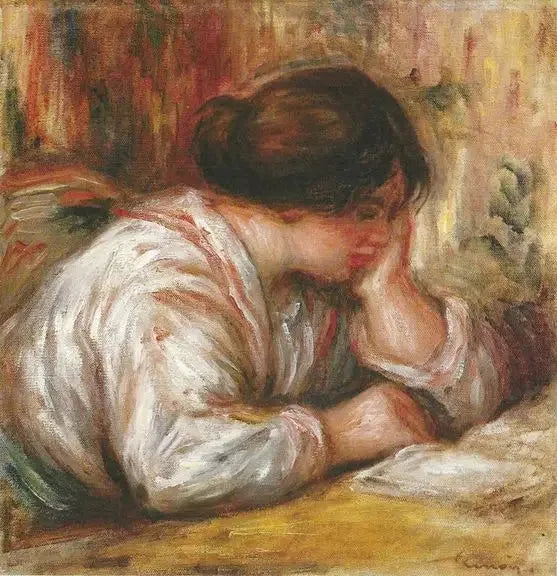 Porträt einer Frau - Pierre-Auguste Renoir