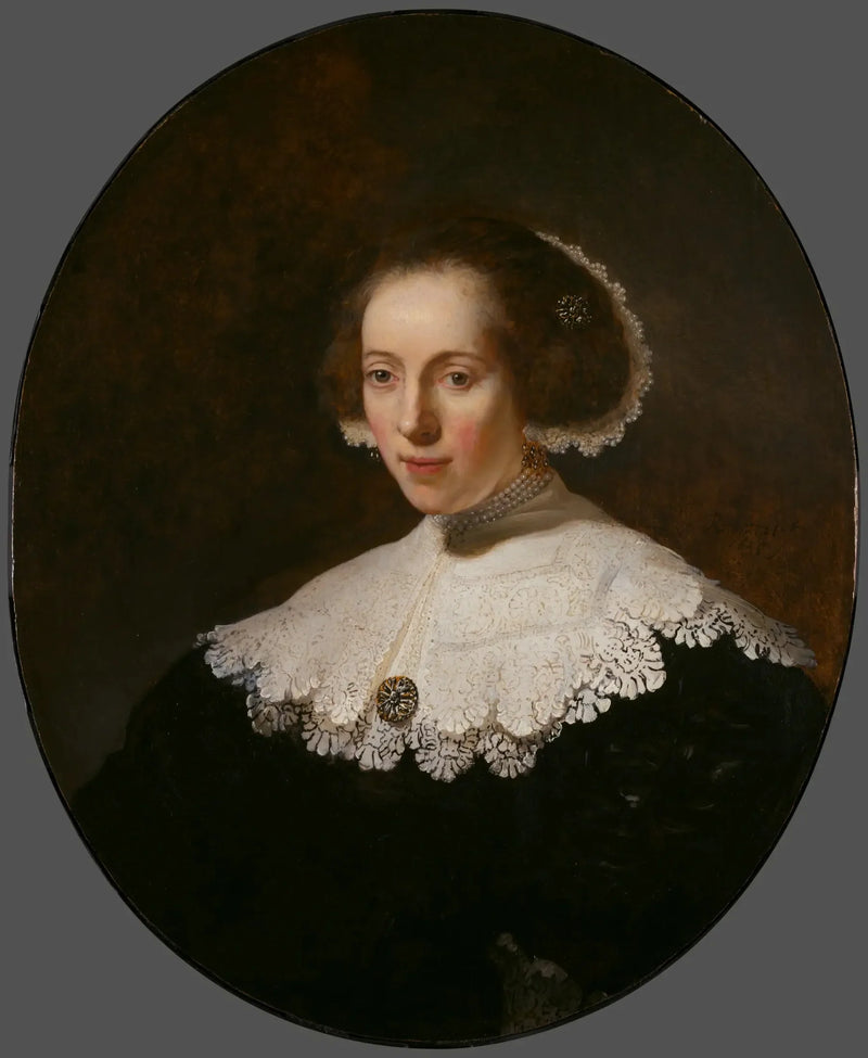 Porträt einer Frau - Rembrandt