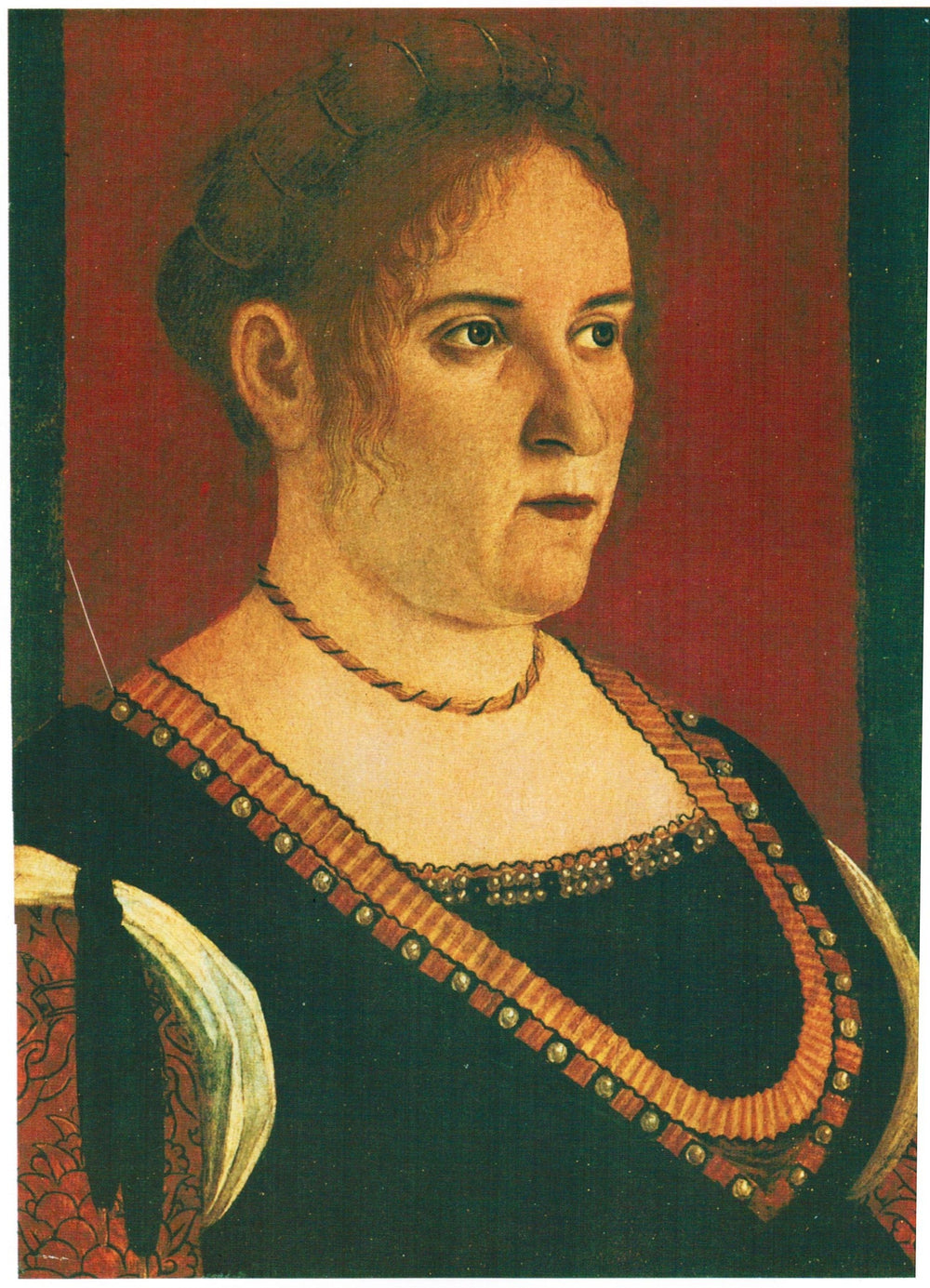 Portrait d'une femme - Vittore Carpaccio image 1 tableau peint à l’huile sur toile