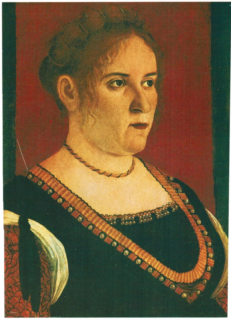 Porträt einer Frau - Vittore Carpaccio