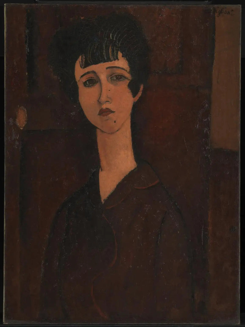 Porträt eines Mädchens - Amedeo Modigliani