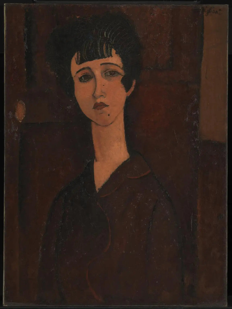 Porträt eines Mädchens - Amedeo Modigliani