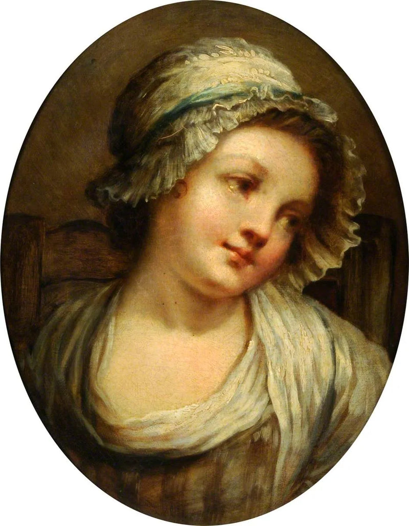 Porträt eines Mädchens - Jean-Baptiste Greuze