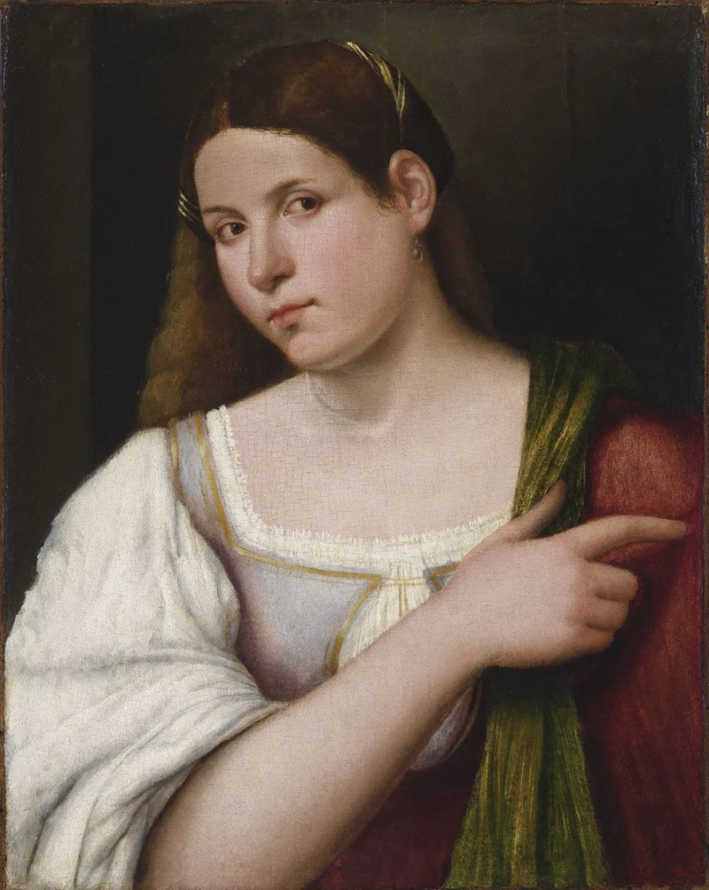 Porträt eines Mädchens - Sebastiano del Piombo