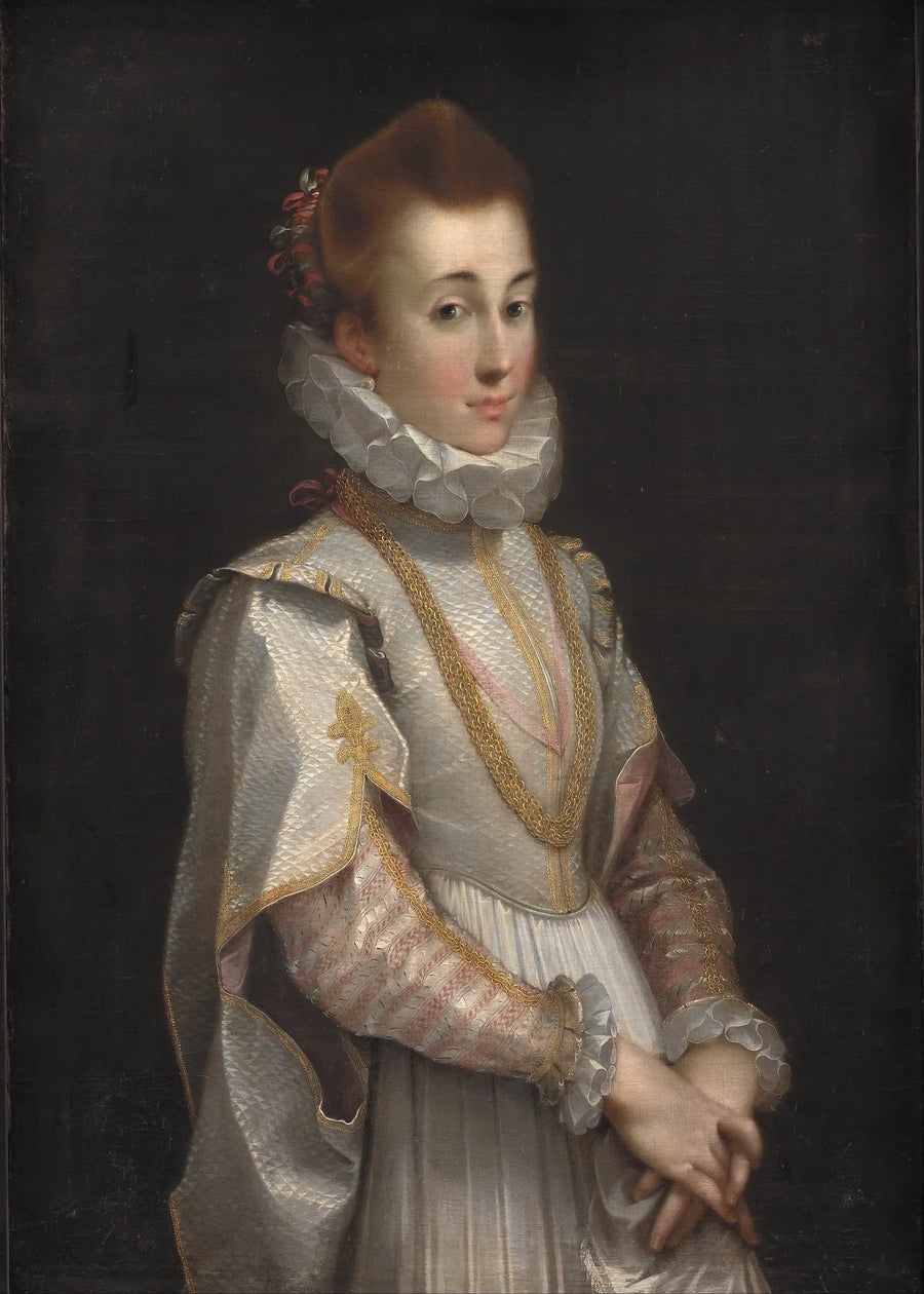 Porträt einer jungen Dame - Federico Barroci
